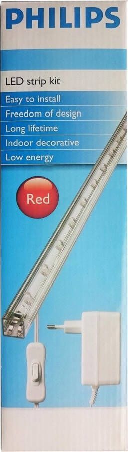 Philips LED strip kit rood 120 cm