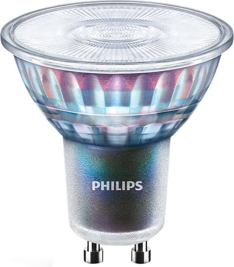 Philips lighting 70763000 LED-lamp Energielabel G (A G) GU10 Ballon 3.9 W = 35 W Warmwit (Ø x l) 50 mm x 54 mm Dimbaar 1 stuk(s)