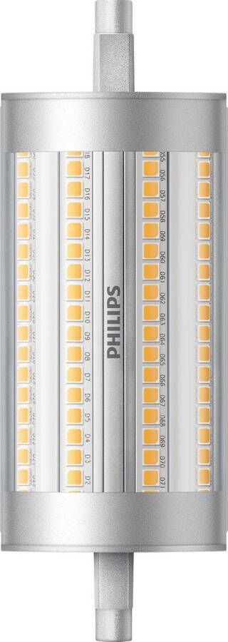 Philips Lighting 77401100 LED-lamp Energielabel D (A G) Staaf 17.5 W = 150 W Warmwit (Ø x l) 4.2 cm x 11.8 cm Dimbaar 1 stuk(s)