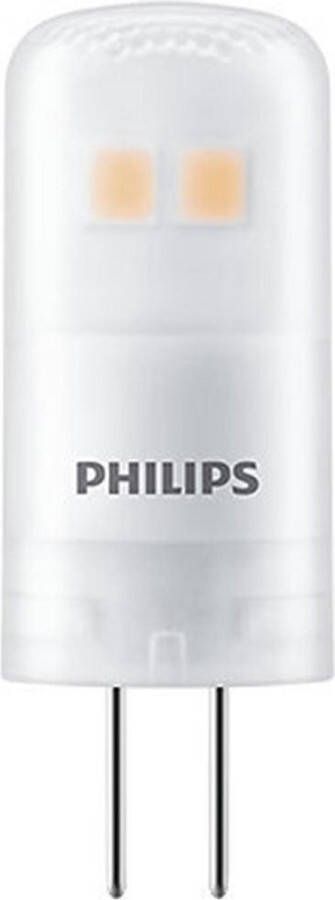 Philips lighting LED (monochrome) EEC A++ (A++ E) G4 Pen 1 W = 10 W Warm white (Ø x L) 1.3 cm x 3.5 cm 1 pc(s)