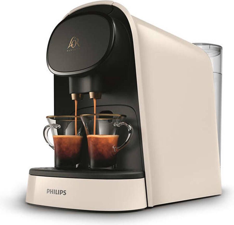 Philips L&apos;Or Barista LM8012 00 dubbele espresso koffiepadmachine Silky White