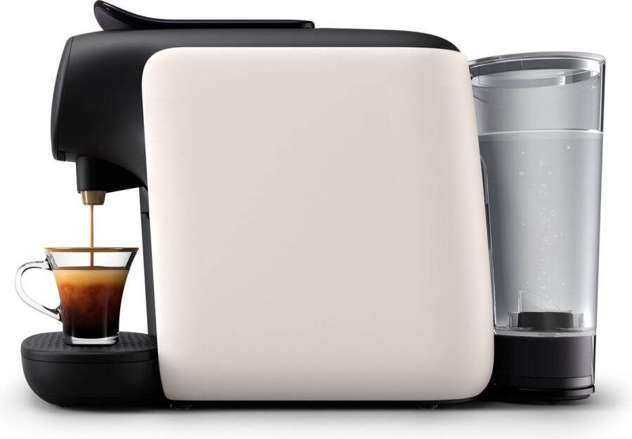 Philips L'Or Barista Sublime LM9012 00 Koffiecupmachine voor L'Or Espresso & Barista Koffiecups Zwart Wit