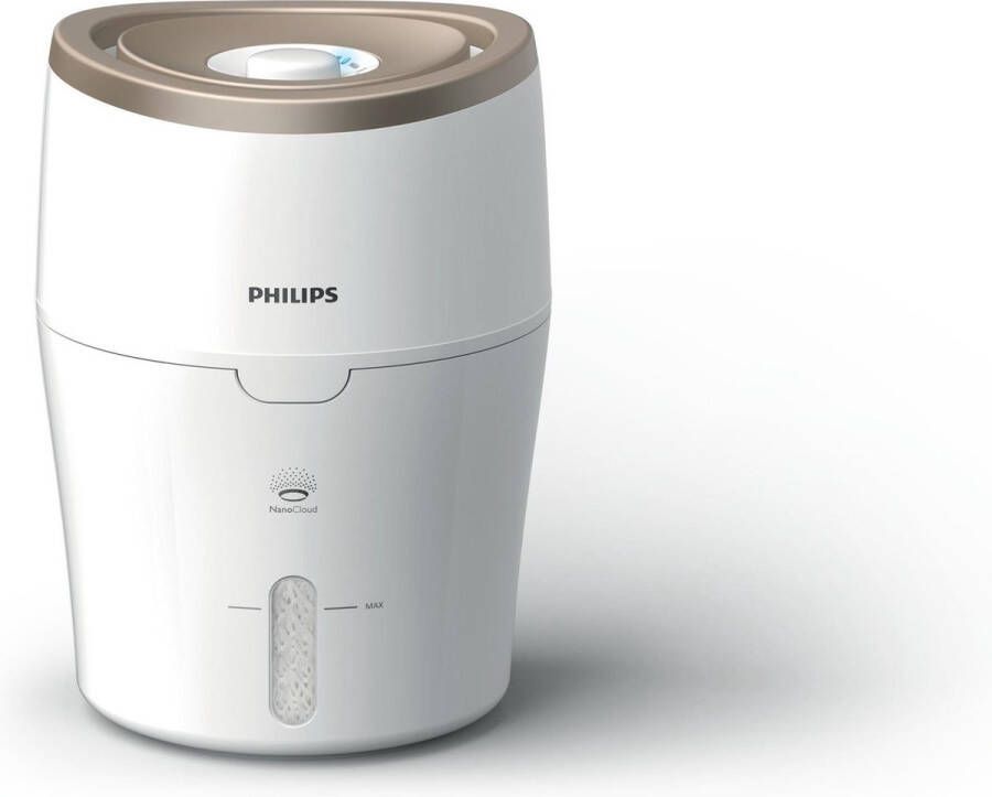 Philips Luchtbevochtiger Series 2000 HU4811 10 (tot 38 m2 hygiënische NanoCloud-technologie voor kinderen en baby's)
