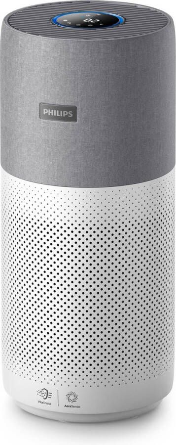 Philips 3000i Series AC3033 10 Luchtreiniger met HEPA Filter voor XL-ruimten 520 m³ u Wit Grijs App Connected