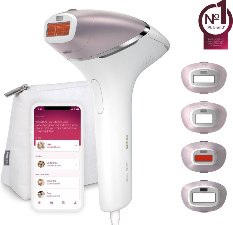 Philips Lumea Prestige BRI947 00 IPL Ontharingsapparaat Voor Lichaam en Gezicht