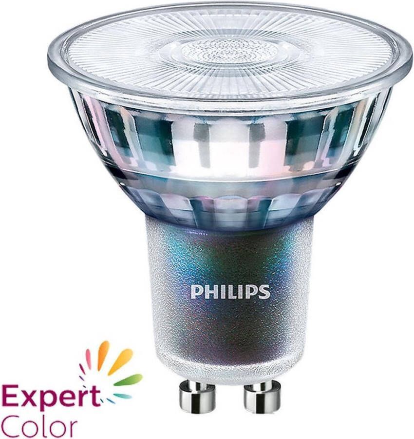 Philips Master Ledspot Expertcolor Gu10 Par16 3.9w 300lm 36d 940 Koel Wit | Beste Kleurweergave