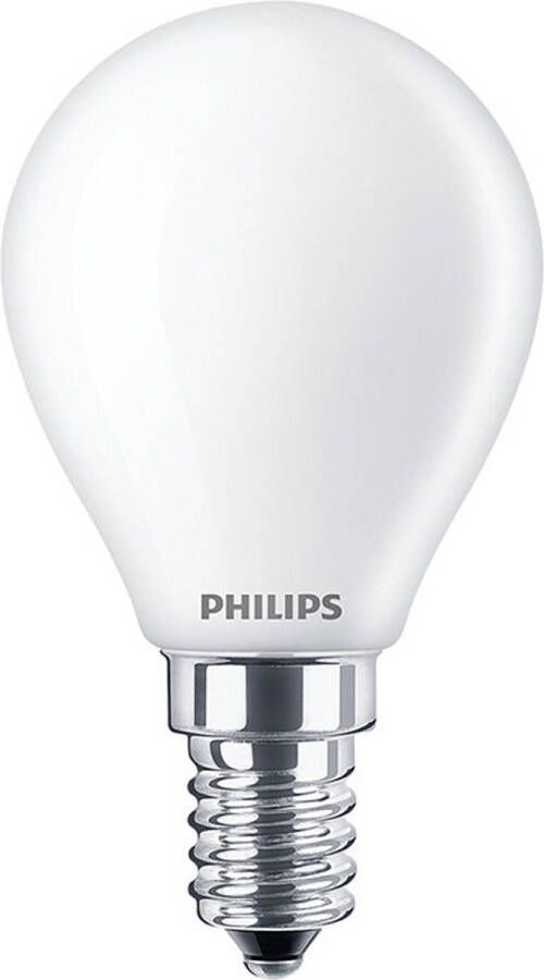 Philips Master Value LEDluster E14 Kogel Mat 3.4W 470lm 927 Zeer Warm Wit | Beste Kleurweergave Dimbaar Vervangt 40W