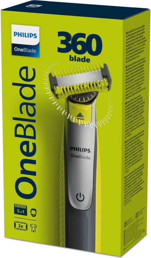 Philips OneBlade Face and Body QP2830 20 Hybride styler Scheerapparaat