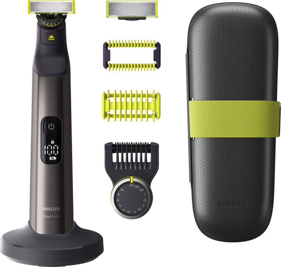 Philips OneBlade Pro 360 Face + Body QP6651 30 Trimmer scheerapparaat en styler