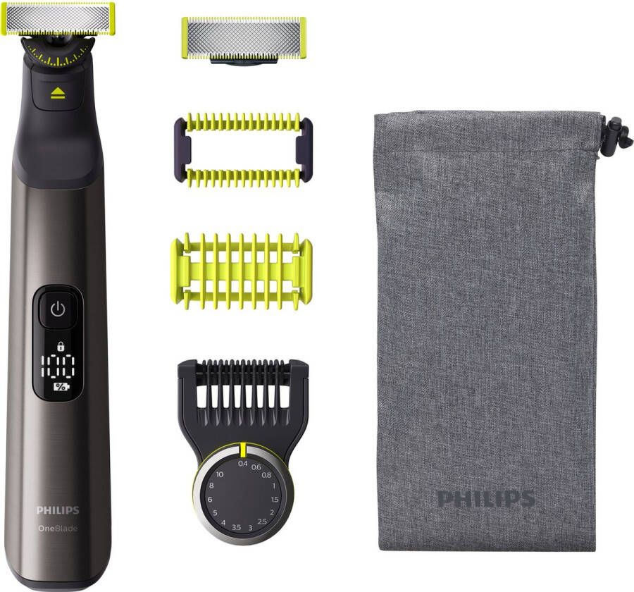 Philips OneBlade Pro 360 Face & Body QP6551 15 trimmer scheerapparaat en styler