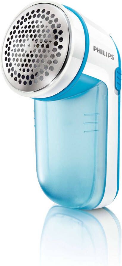 Philips ontpiller pluizentondeuze met 2 hoogte instellingen inclusief batterijen turquoise (GC026 00)