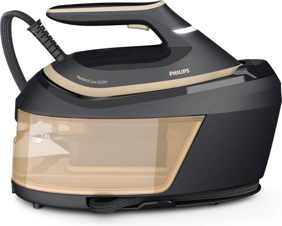 Philips Perfect Care 6000 Series PSG6064 80 Stoomgenerator 1.8L Watertank Goud Zwart