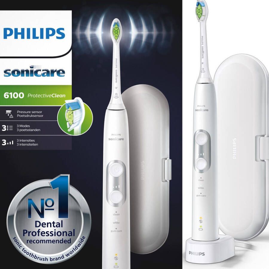 Philips ProtectiveClean 6100 HX6877 28 Elektrische tandenborstel