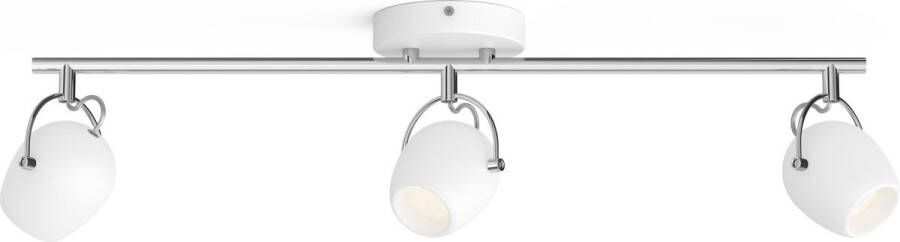 Philips Rivano Opbouwspot Geïntegreerd LED Wit 3 x 4 3W 1200 lumen