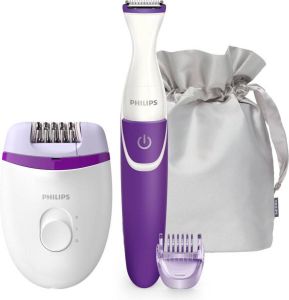 Philips Satinelle Essential BRP505 00 Epilator met snoer Inclusief bikinitrimmer