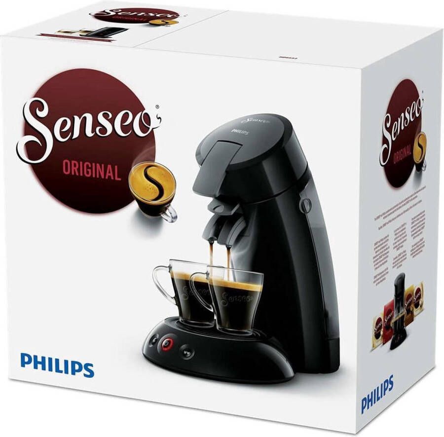 Philips Senseo HD6554 61 Original Koffiepadmachine Zwart