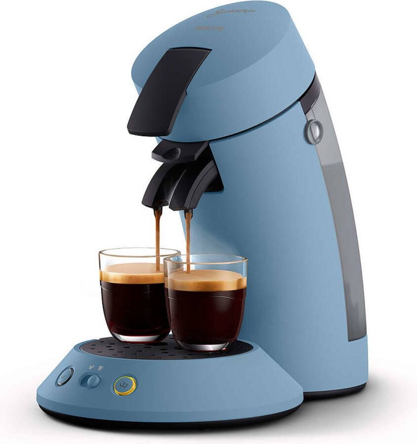 Philips SENSEO Original Plus koffiepadmachine CSA210 70 blauw inclusief 72 koffiepads