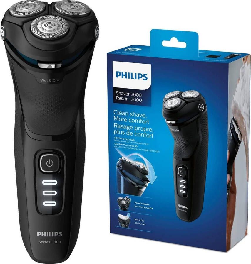 Philips Shaver 3000 series S3233 52 Scheerapparaat voor mannen