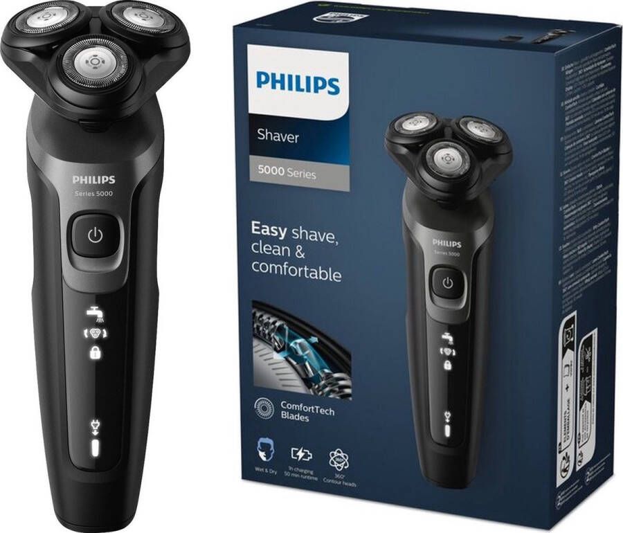 Philips Shaver S5467 17 series 5000 Elektrisch scheerapparaat voor nat en droog scheren