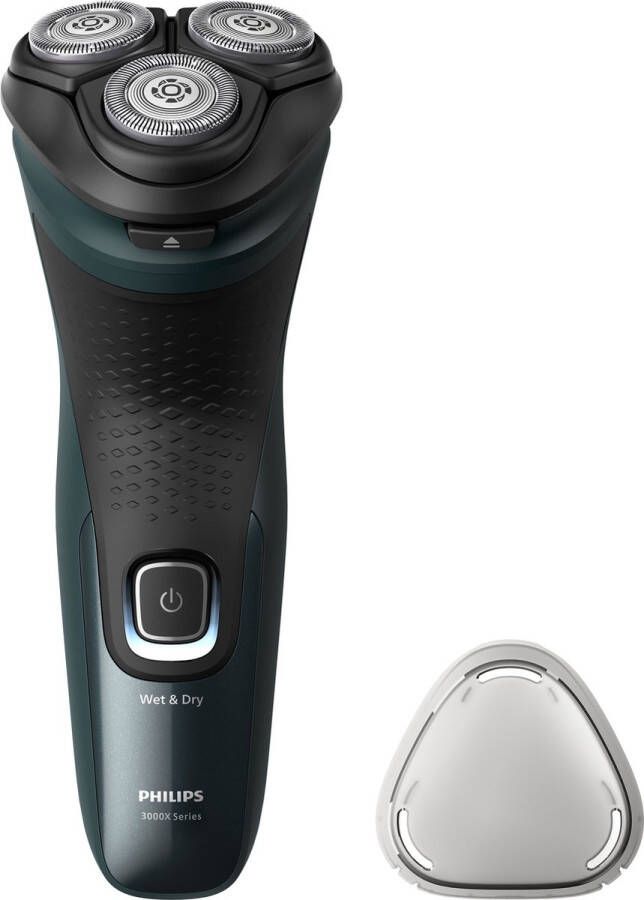 Philips Shaver Series 3000X X3052 00 Scheerapparaat Voor Mannen Donkergroen