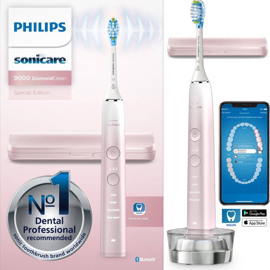 Philips Sonicare DiamondClean 9000 HX9911 84 Elektrische tandenborstel GradientPink