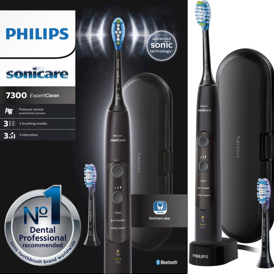 Philips Sonicare ExpertClean 7300 HX9601 02 Elektrische sonische tandenborstel met app