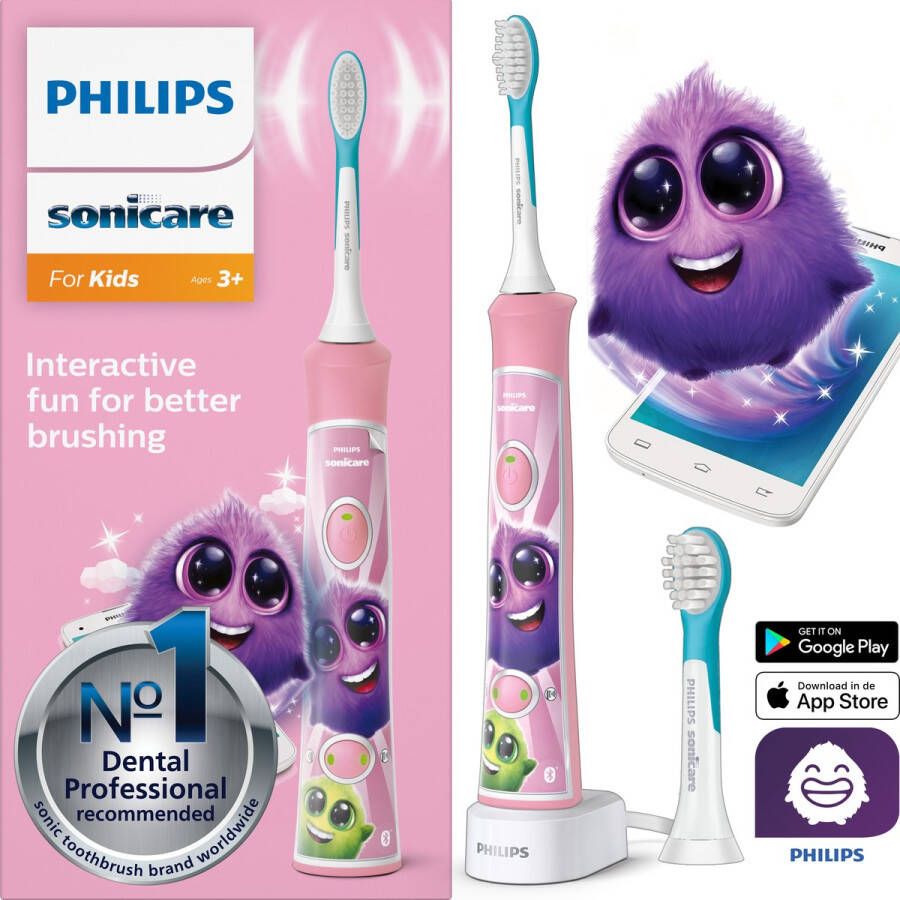 Philips Sonicare For Kids HX6352 42 Elektrische tandenborstel roze