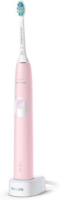 Philips Sonicare ProtectiveClean 4300 PINK Sonische elektrische tandenborstel met poetsdruksensor roze