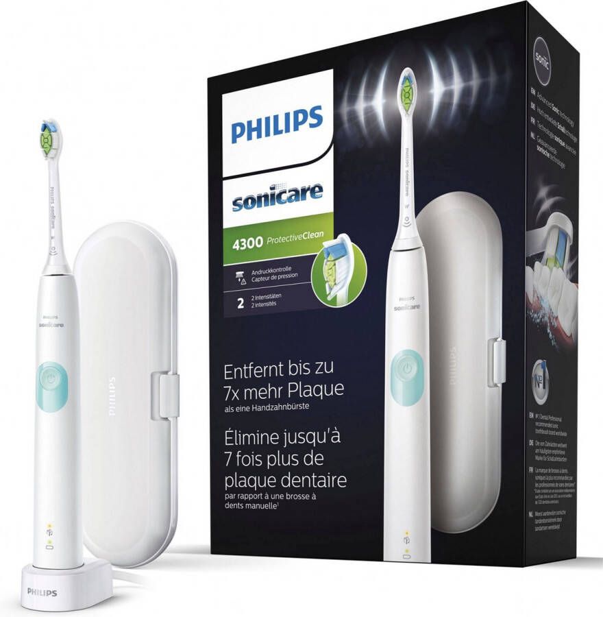 Philips Sonicare ProtectiveClean 4300 series HX6807 28 elektrische tandenborstel + Reisetui