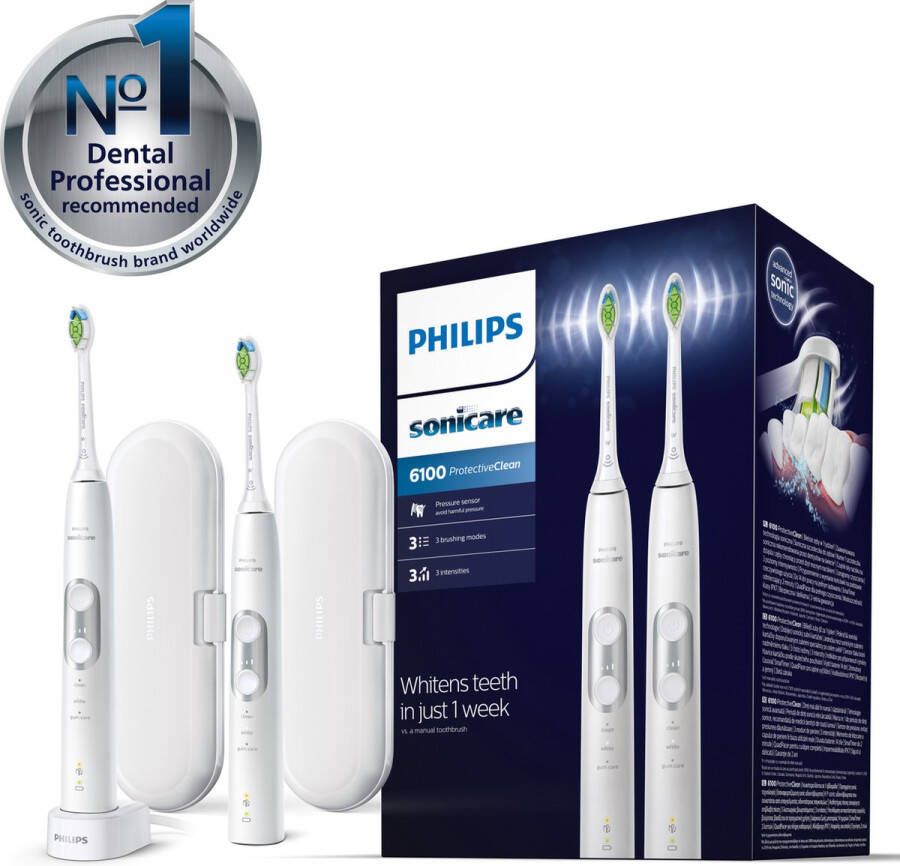 Philips Sonicare ProtectiveClean 6100 HX6877 34 Elektrische tandenborstel