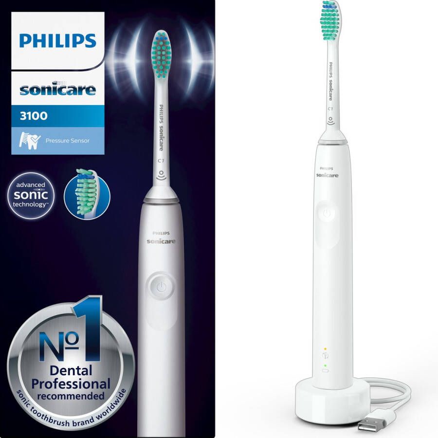 Philips Sonicare Series 3100 HX3671 13 Elektrische tandenborstel Wit