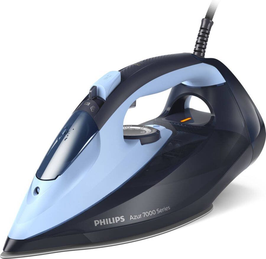 Philips DST7041 20 Stoomstrijkijzer 7000 serie licht donkerblauw