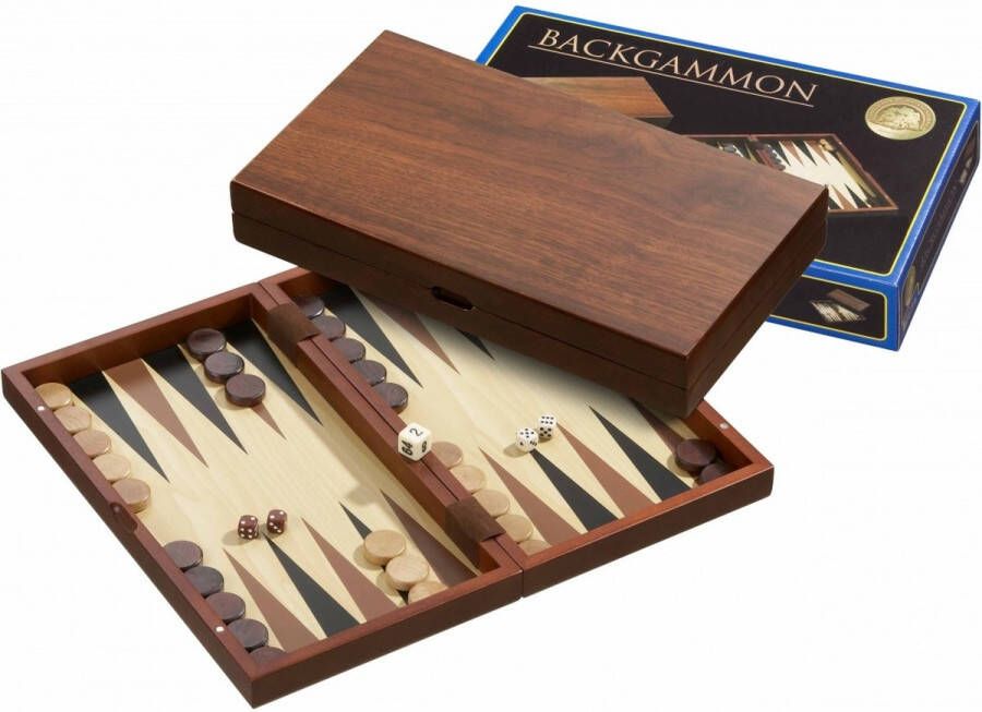 Philos Backgammon Andros medium 34.5x19.5cm Andros backgammon (34.5x19.5cm)