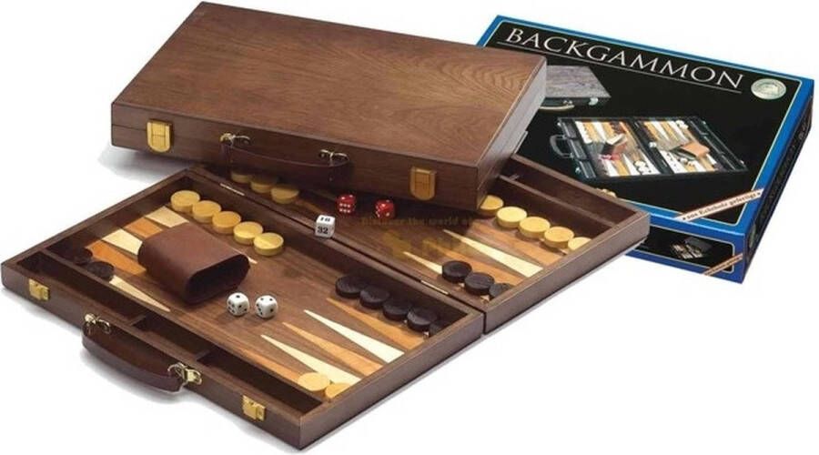 Philos Backgammon Koffer Syros Medium