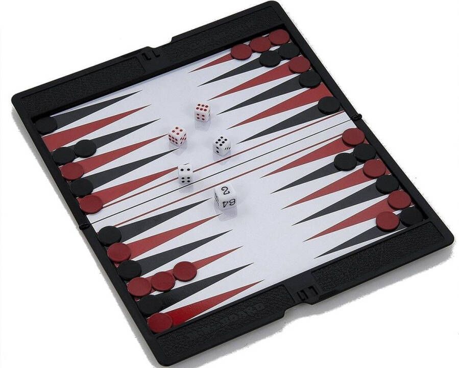 Philos Backgammon reisset magnetisch etui Backgammon reisset magnetisch etui