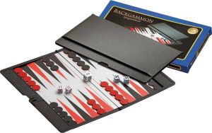 Philos Backgammon Reisset Magnetisch Etui