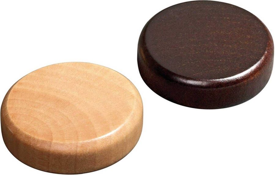 Philos Backgammon stenen medium 30x8mm 30st Backgammon stenen 30 stuks (30x8mm)