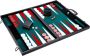 Philos Backgammon groen tournament 54x32cm Backgammon tournament (54x32cm) - Thumbnail 1