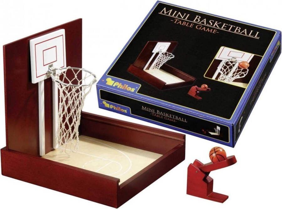 Philos Mini basketbal tafelspel (245x245x255mm)