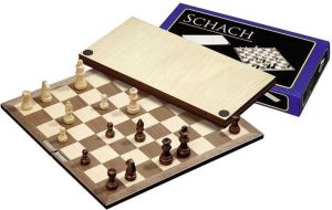 Philos opvouwbare schaakset (veldmaat 40 mm) denkspel