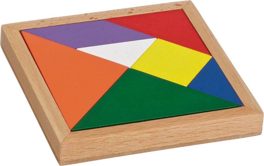 Philos puzzelspel Tangram 4 7 stukjes