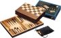 Philos Schaak Dam Backgammon Kassette Veld 30 mm Koningshoogte 48 mm - Thumbnail 1