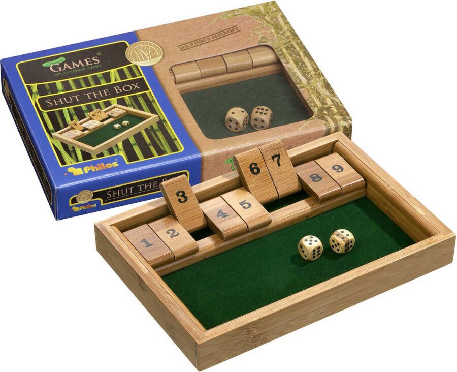 Philos Shut the Box 9 255x175mm Shut the Box