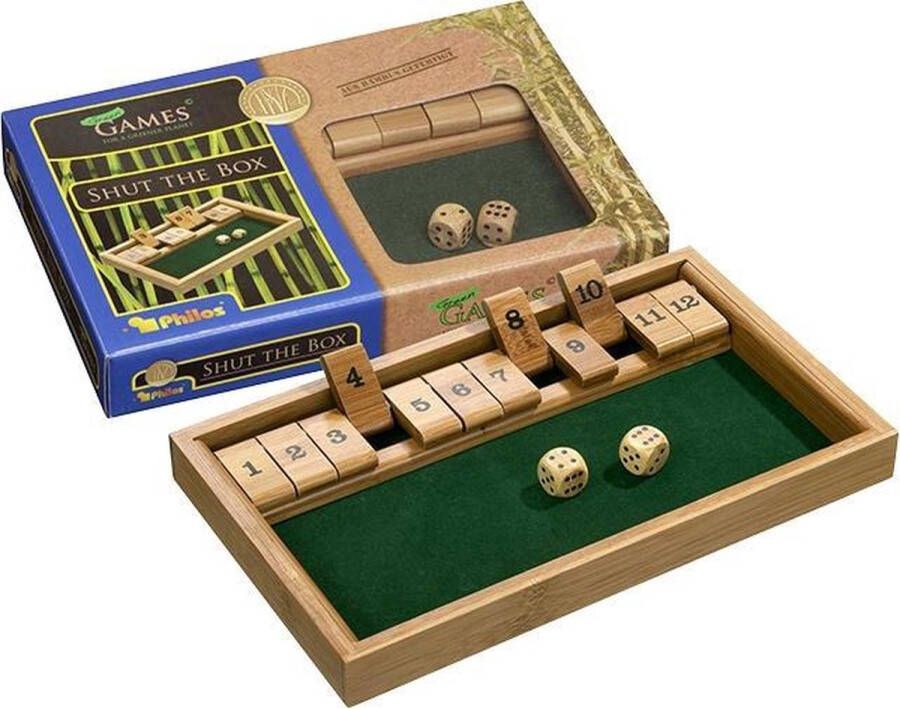 Philos Shut the Box 12 330x195 mm Shut the Box