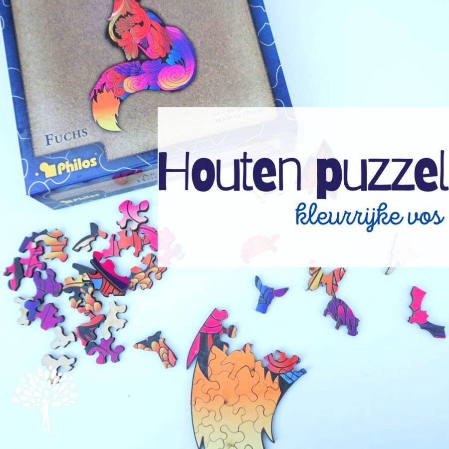 Philos Vos puzzel hout 164 stukjes merk