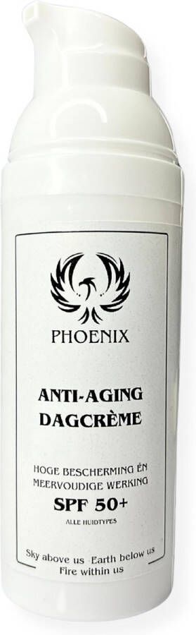 Phoenix Hair Products Phoenix Anti-Aging Dagcrème SPF 50 Hoge Bescherming Meervoudige Werking 50ML