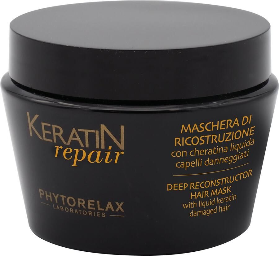 Phytorelax Keratin Repair Professioneel Haarmasker voor Beschadigd Haar 250ml