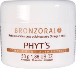 PHYT'S Bronzoral 2 voedingssupplement After sun exposure 80 capsules