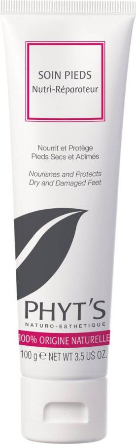 PHYT'S Nourishing Foot Cream Tube 100 g Biologische Cosmetica