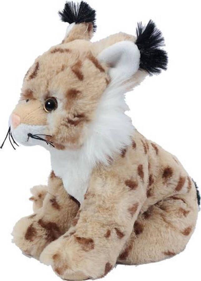 PIA Soft Toys Pluche Knuffeldier Lynx zittend 20 cm